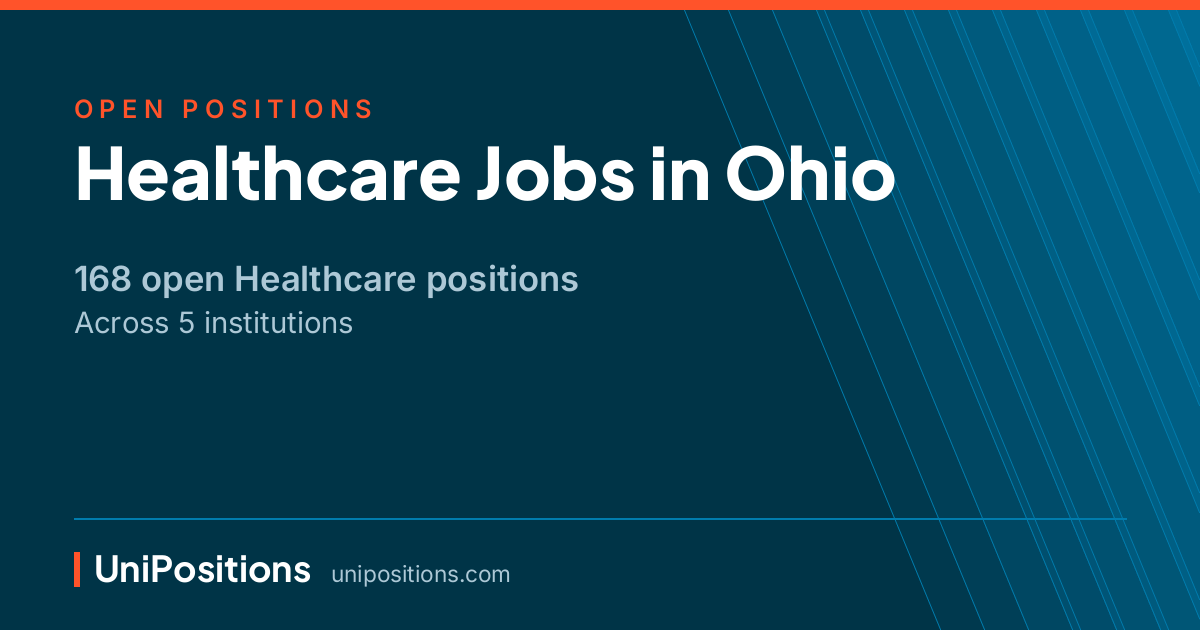 Healthcare jobs in Ohio — 168 open positions