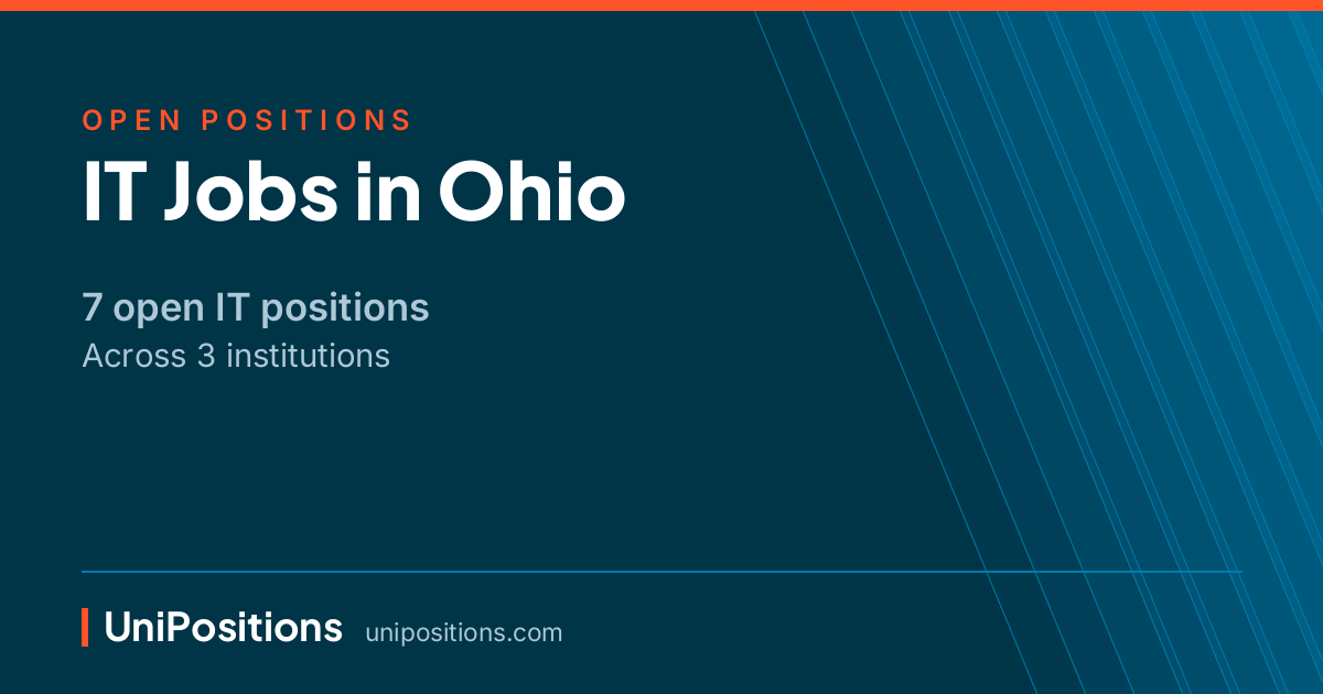 IT jobs in Ohio — 7 open positions