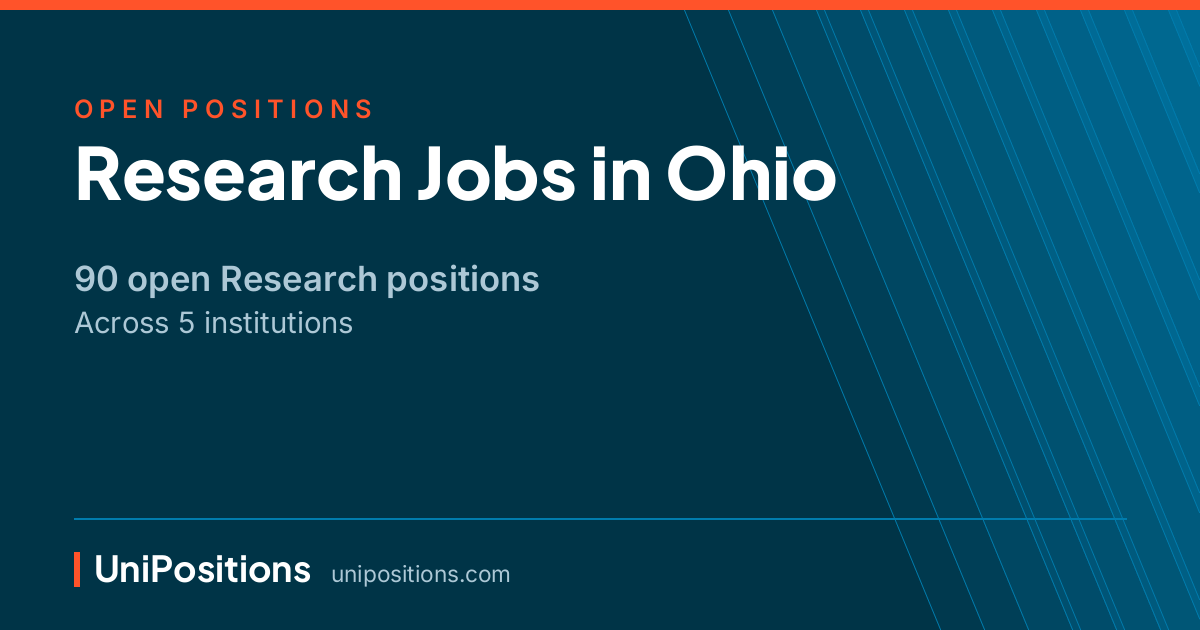 Research jobs in Ohio — 90 open positions