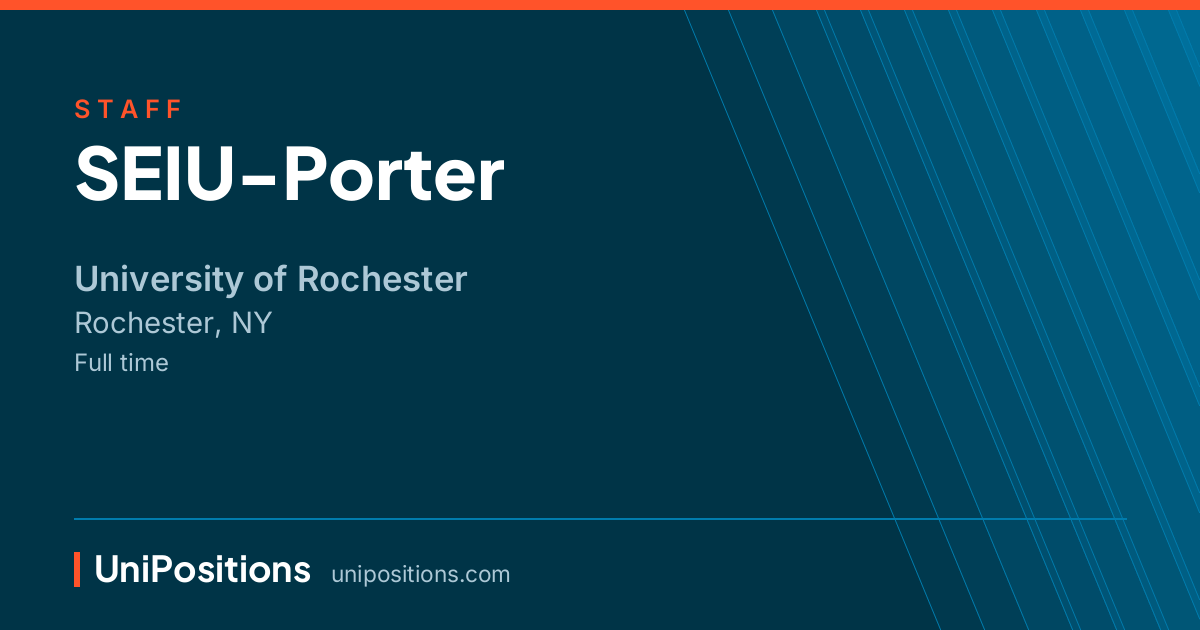 SEIU-Porter at University of Rochester, Rochester, NY